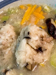 【蔥香老菜脯蘿蔔糕湯】做出美味的湯頭 的食譜成品照片