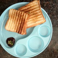 Grilled toast A picture of Grilled toast.