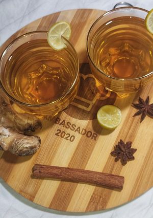 A picture of Herbal Tea or Qehwa.