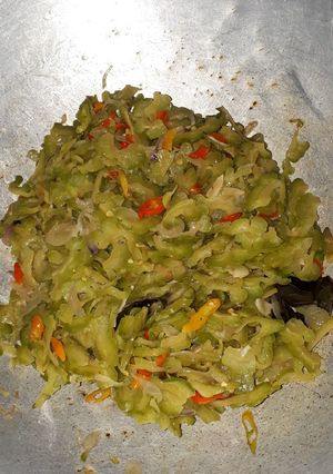 Foto resep Oseng pare #tantanganakhirtahun #5resepterbaruku