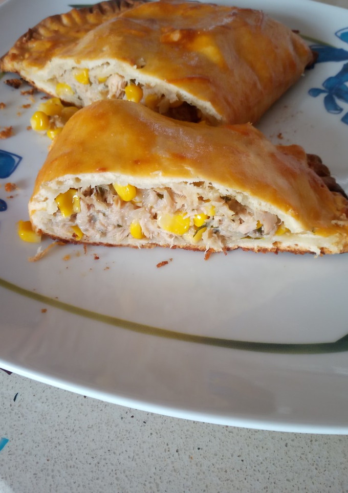 Una foto de Empanada de atún con masa casera
