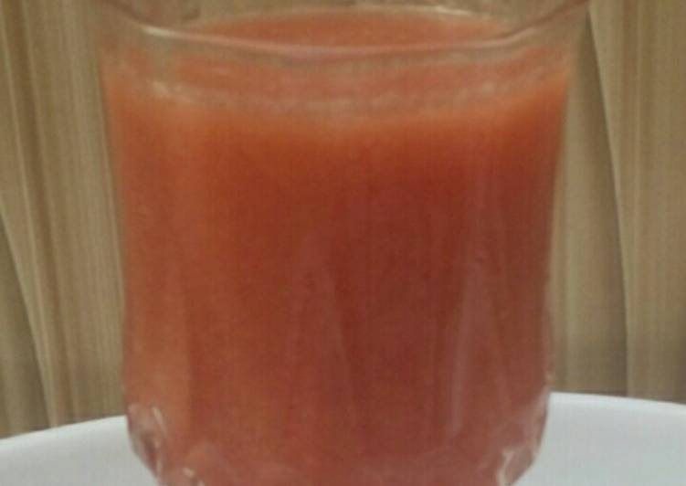 Simple Way to Prepare Homemade Watermelon drink