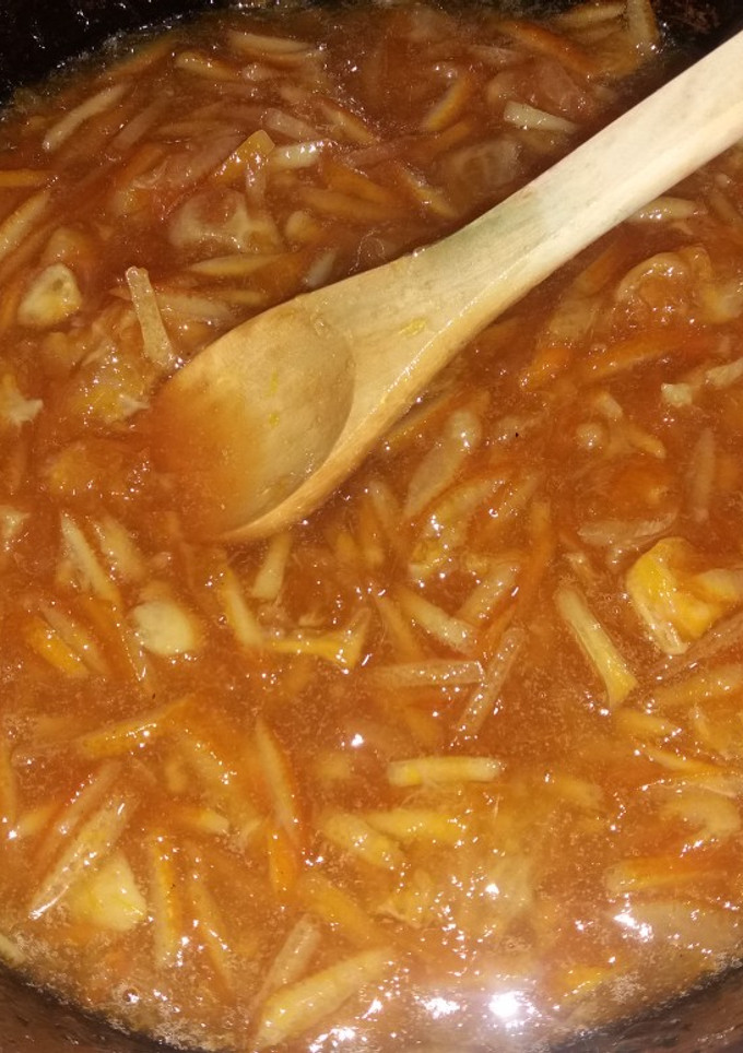 Una foto de Mermelada de naranja