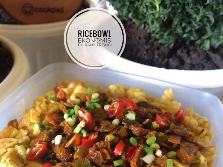 Resep Rice Bowl Ekonomis yang Enak