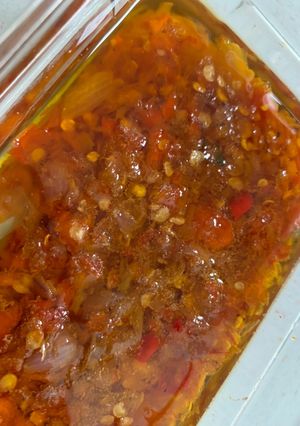 Foto resep Sambal setan awet
