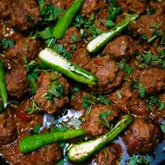 A picture of Kofta karahi.