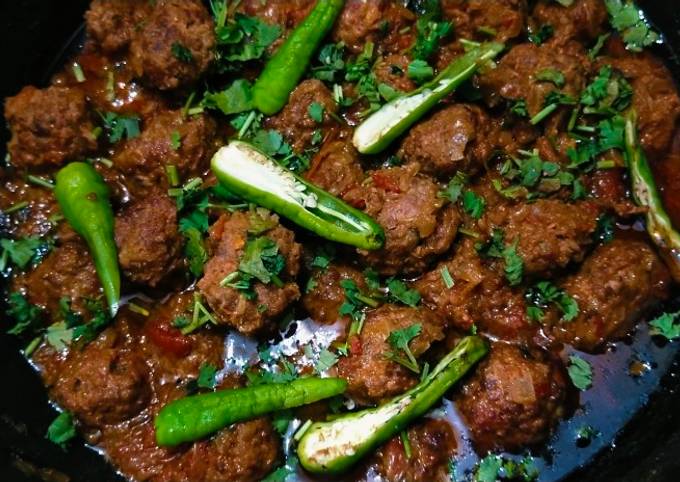 Kofta karahi