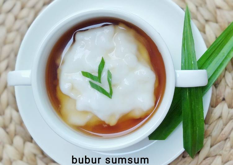 Resep Bubur sumsum, Sempurna