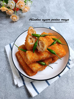 Foto resep Risoles ayam pedas mayo