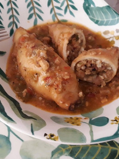 Una foto de Calamares rellenos