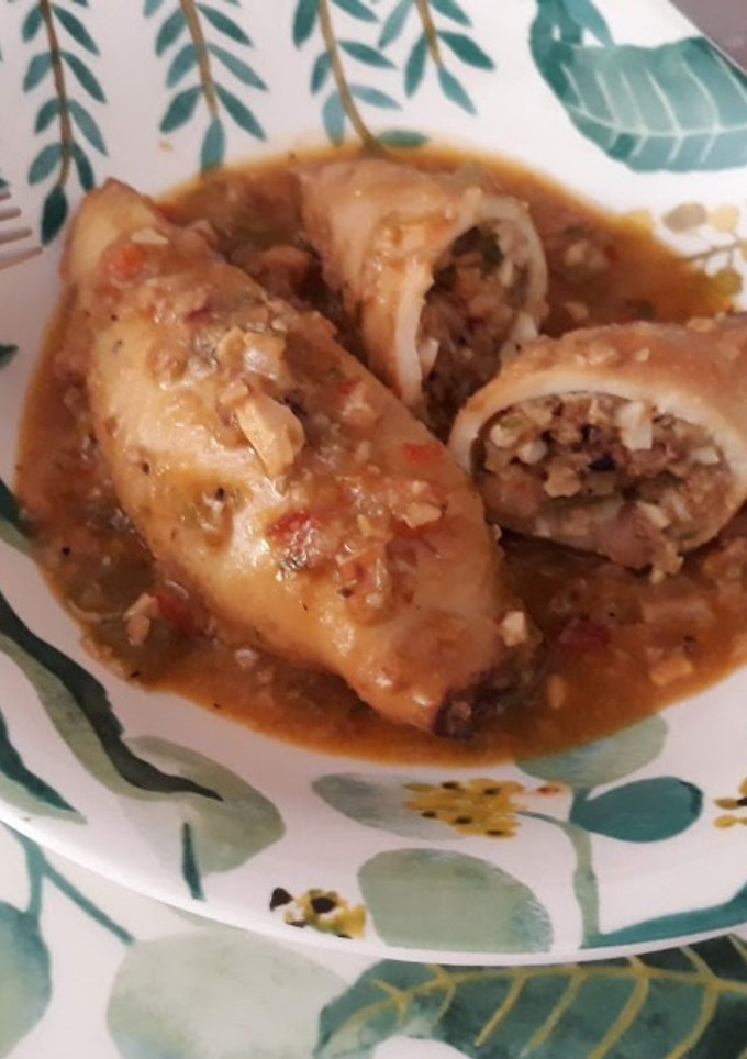 Una foto de Calamares rellenos