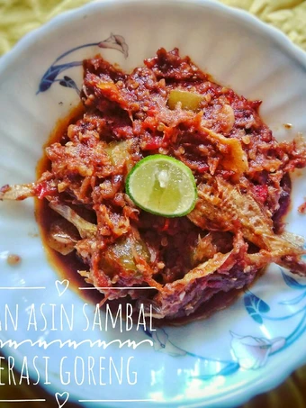Langkah Gampang Membikin Resep Ikan asin sambal terasi goreng yang Lezat Sekali Anti Ribet, Sempurna