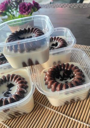 Foto resep Puding coklat berendam