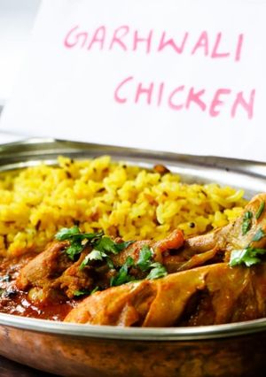 A picture of Gharwali Chicken Recipe.