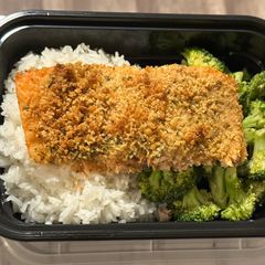 A picture of Herb Crusted Salmon.