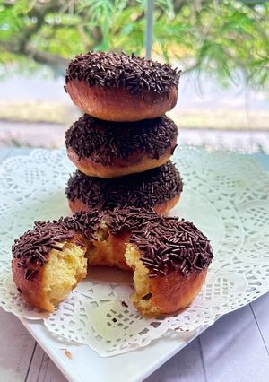 Foto resep Donat Pumpkin Sourdough