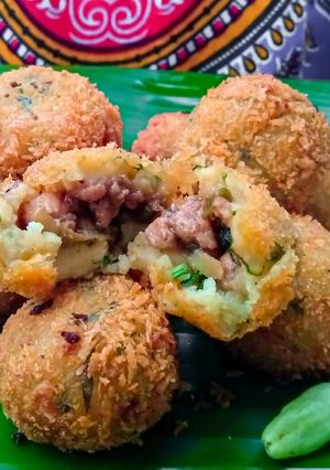 Foto resep Kroknet (kroket kornet)