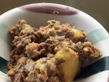 Beans and sweet potato