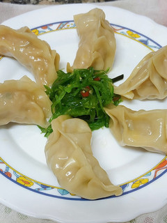 Una foto de Gyozas!