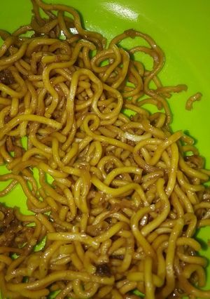 Foto resep Mie telor goreng simple