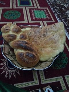 صورة لوصفة خبز الدار بالسميد