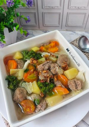 Foto resep Sop Segar Enak Simple Bergizi #636