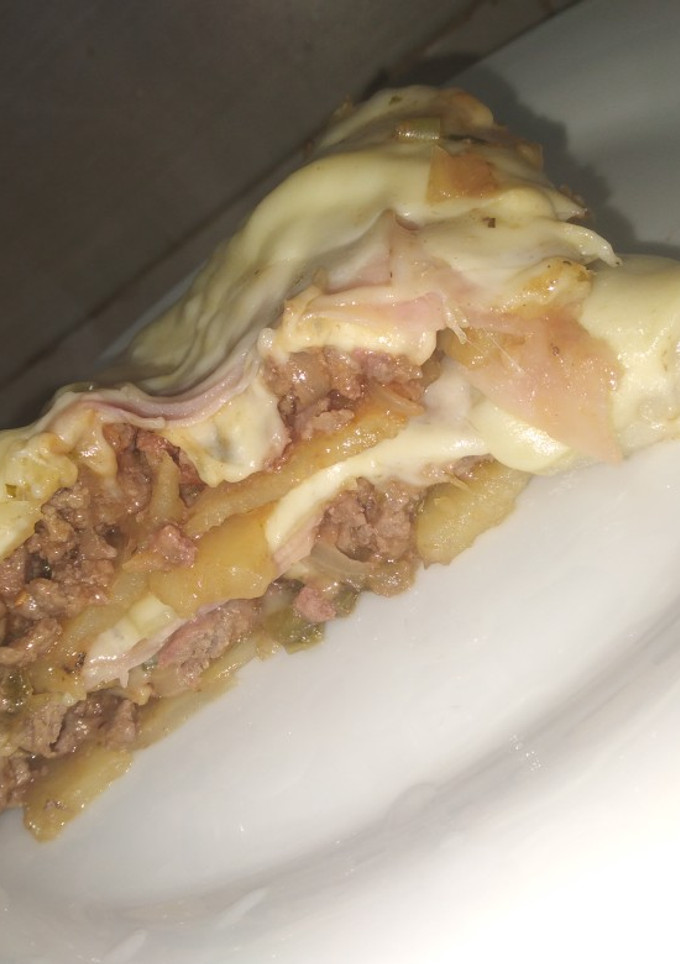 Una foto de Pastel de carne 😋😋