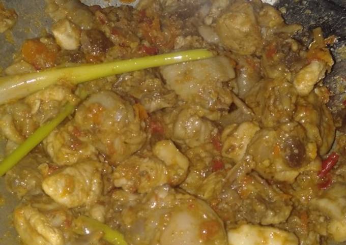 Ayam rica-rica ala anak kost