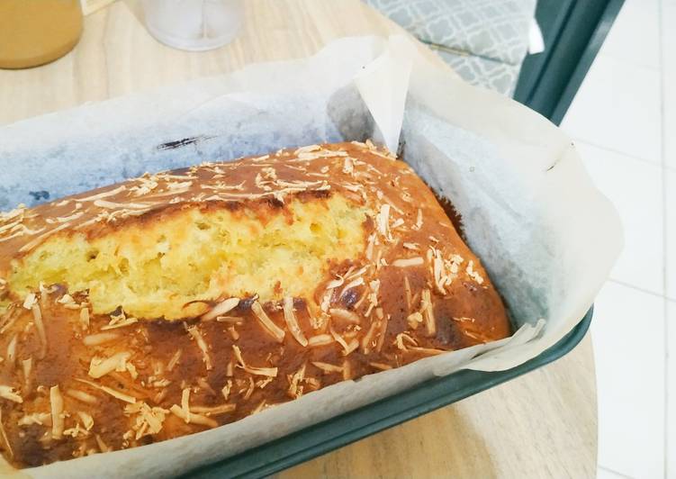 Bagaimana Menyiapkan Banana Cake No Mixer Anti Gagal