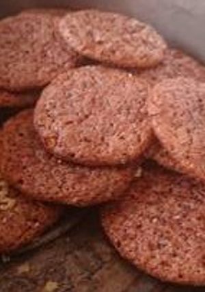 Una foto de Galletitas de pasta de maní y chocolate