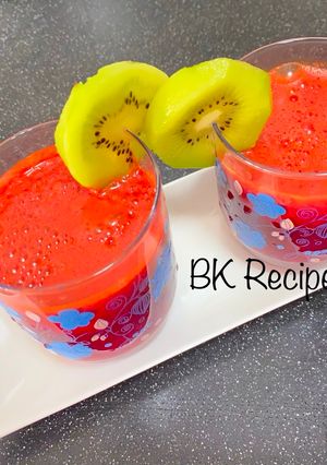 A picture of Beet Carrot and Orange Detox Drink.