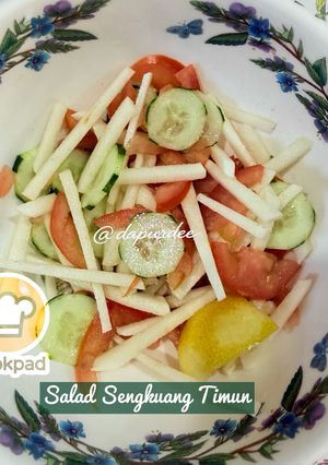 Gambar 👩‍🍳Salad Sengkuang Timun