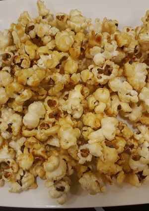 Hình của món Bắp rang bơ vị caramel.