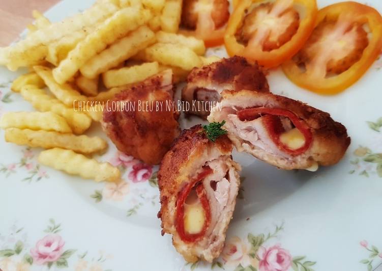 Cara Gampang Menyiapkan Chicken Cordon Bleu yang Enak Banget