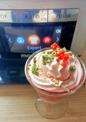 Une photo de Verrines betterave feta au cook expert