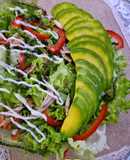 Salad Bơ Gà sốt dầu dấm