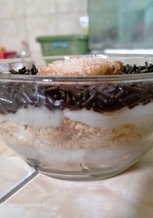 Foto resep Fla energen,biscuit monde tabur mesis