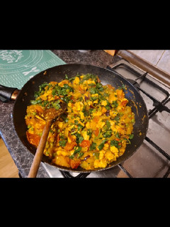 Indiai,tojás rántotta (Anda Bhurji) recept fotója