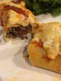 Panqueque Relleno con Carne molida Salchicha!!