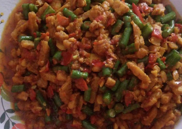 Resep Sambal Goreng Tempe Kacang Panjang / Resep Sambal ...