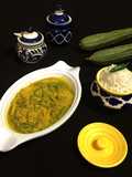 Jhinge Posto / Ridge Gourd in Poppy Mustard Sauce