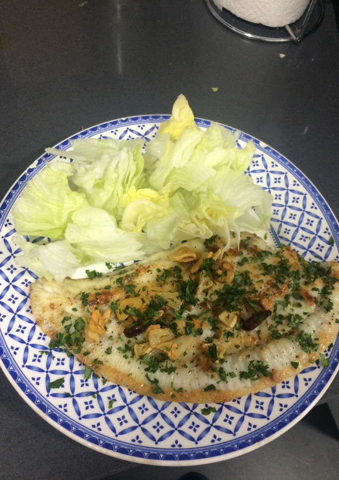 Una foto de Rodaballo a la plancha