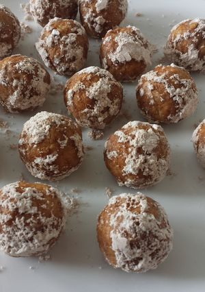 Almás pite golyó recept fotója