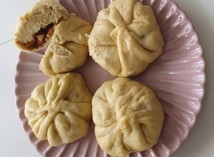Une photo de Bao aux poulet et shiitake