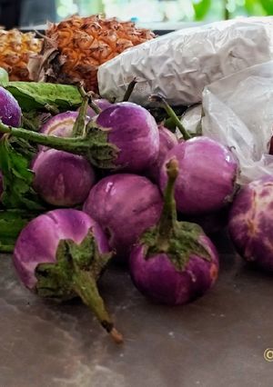 Foto resep Sayur terong ungu