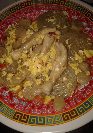Foto resep Seblak basah telur ceker baso pedes