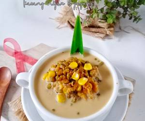 Masakan Unik Bubur kacang hijau dan jagung Gurih Mantul Masakan Unik Bubur kacang hijau dan jagung Gurih Mantul