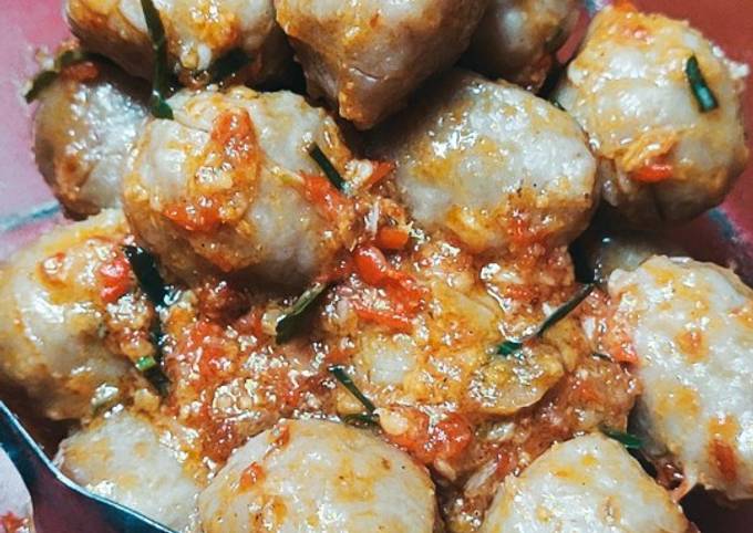 Resep pentol Mercon ala rumahan || Dapur Grandma