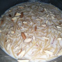 A picture of Shahi Sheer Khurma.