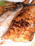Ikan Ilat/Lidah/Mata Miring Bakar Bumbu Pepes